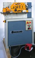 THE KINGSLAND RANGE OF HYDRAULIC MACHINES Compact 40-4 stations. - Single cylinder hydraulic steelworker.