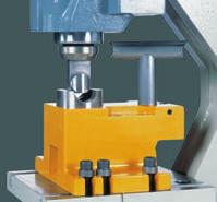 Channel/beam web bolster Specially designed web bolster for punching in the web of