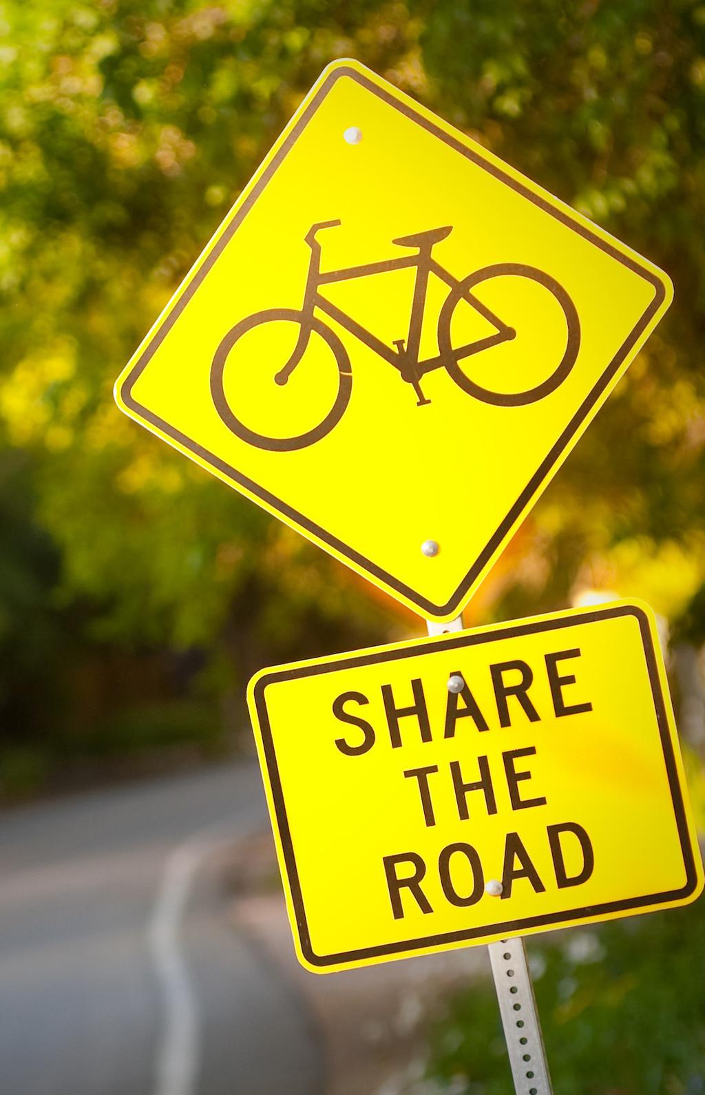 Bicyclist Crashes by Hour of Day Bicyclist Crashes by Road Type Road Type Percent of Crashes City Street 53.9% County Road 13.3% Non Trafficway 12.2% Highway Frontage Roads 11.