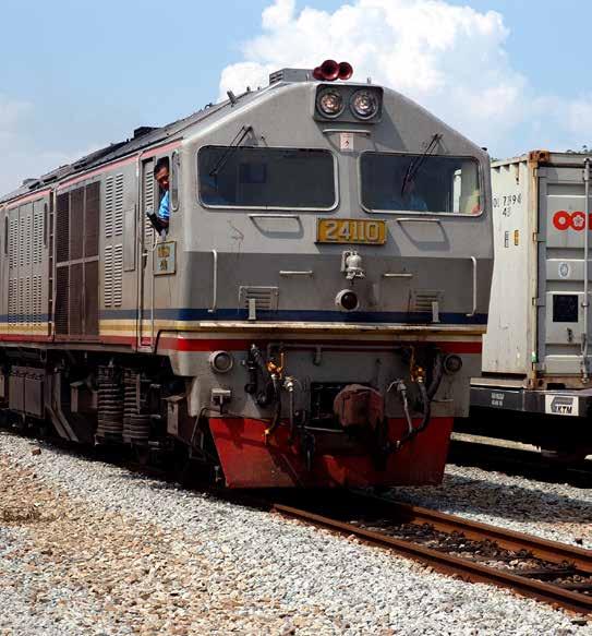 Sign Here KTMB MMC Cargo Sdn Bhd Intermodal Rail Solutions KTMB MMC Cargo Sdn Bhd in collaboration with MMC Ports are responsible for developing rail freight business.