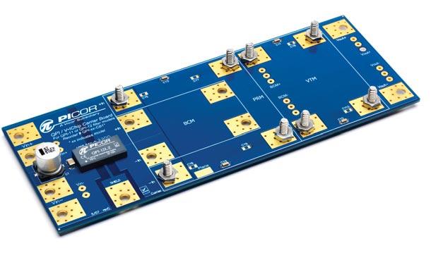 QPI--CB QUIETPOWER QPI-LZ Filter Carrier Board for 48 V V I Chip EMI Evaluation Contents Introduction........................... Page Board overview........................ Page Bill of materials.