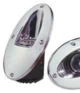 Docking / Hull / Back-up Lights 580-0200 - Mirror Polished - Pair 580-9902 - Replacement Mirror Lens w/
