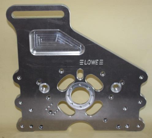 Crank Support Mounting Plate 351WJ Ford Windsor JESEL Front base plate Water ports are Dash 8 SAE O-Ring thread (3/4-16tpi) PN 39725-69950 List price $ 1395.00+ Racer Decal Discount $ 1150.