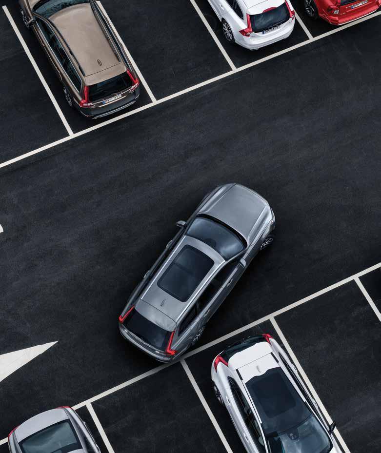 It requires a space just 1.2 times the length of your Volvo, so it can tackle even the tightest of spaces.