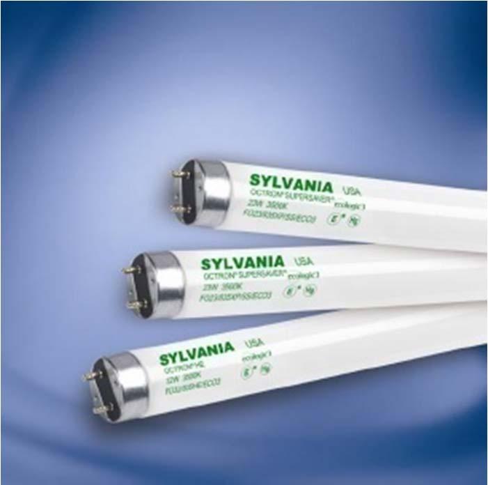 Sylvania 23W Octron SuperSaver T8 lamps 4 ft.