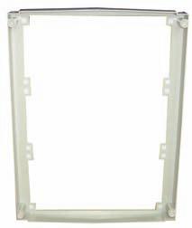 Uniplast Compact accessories UFCP I, Frame for individual cover plates UICP P, Plain individual cover plate Description: Individual plain cover plate to be mounted in the frame UFCP I, the