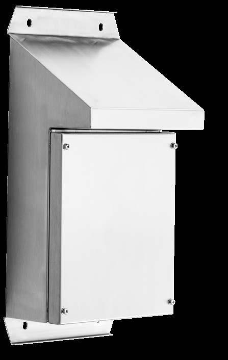 EX-INCTB/S Sloped Roof Terminal Boxes 316 Stainless Steel Body