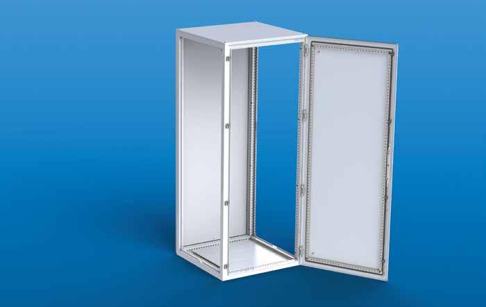 Modular Type Floor Standing Enclosure Modular Type Floor Standing Enclosure 20 21 (ASSEMBLE PACK) (ASSEMBLE PACK) Step 1 + Step 2 + Step 3 + Step 5 Frame, front door, rear panel, top cover, gland