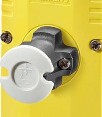 There are two versions of locking: Spring-actuated lock (closed-circuit principle) In the standard version, the position switch locks by means of spring force and releases by means of electromagnetic