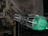 of the universal and Duraboot drive shaft,