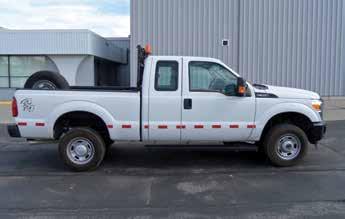 Fire Extinguisher, Mounted in Cab Running Boards, Grip Strut Style Grab Handles Mudflaps, Front Bottle Jack, 6-Ton Breaker Bar and Socket Ford F-350 4x4 - Extended Cab - 6.