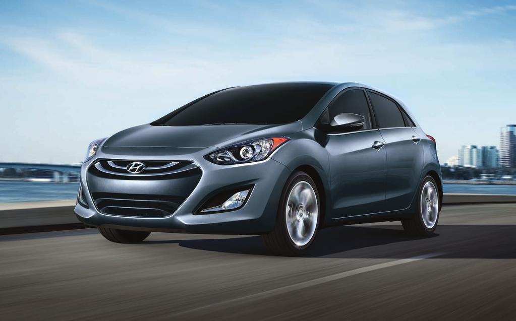 UNLIMITED EXCITEMENT The Elantra GT doesn t just turn heads, it was also engineered to deliver a fun, sporty driving experience. With a new 2.