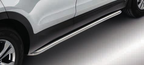 Created to complement other design details, this high gloss stainless steel strip brings a stylish finishing touch to the tailgate.