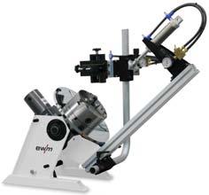 Typ U Typ U z Universal system comprising rotary tilting table and torch stand.