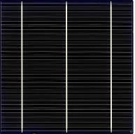 leads to 3 % more power output compared to standard monocrystalline cells at the same efficiency class One of the most efficient