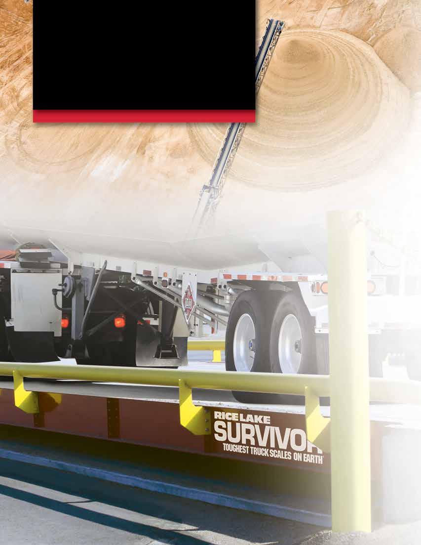 Weighing Solutions for the Energy Industry SURVIVOR Truck Scales SURVIVOR truck scales are designed and built for maximum durability and accuracy two factors that have significant impact on any