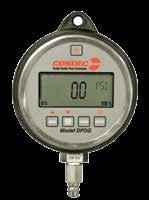 Pressure Instrumentation Use Condec s Source 3000 pneumatic pressure source, Condec 3030 handheld pressure temperature calibrator and Condec