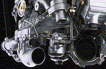 6.0L V8 Diesel Engine Improved Serviceability Cartridge Oil Filter Easily Removed from Above Engine Captured Design Avoids