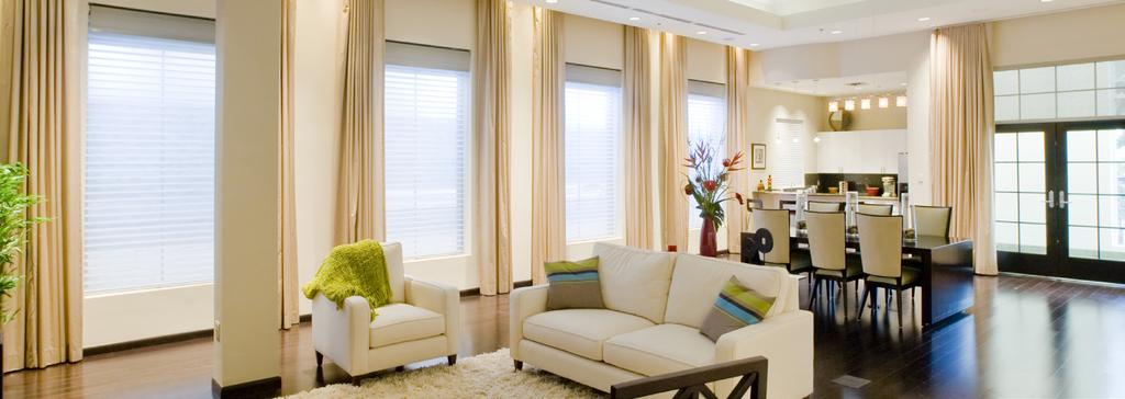 Somfy offers products to motorize shades, drapes, blinds, and more.