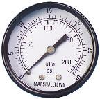 Marsh Instruments Marshalltown Value Series Gauge ASME Grade B Extra Savings with Quantity Pricing 4 Standard Mounting Options: LM, CB, Right & Left Marshalltown Value Series are the most economical,