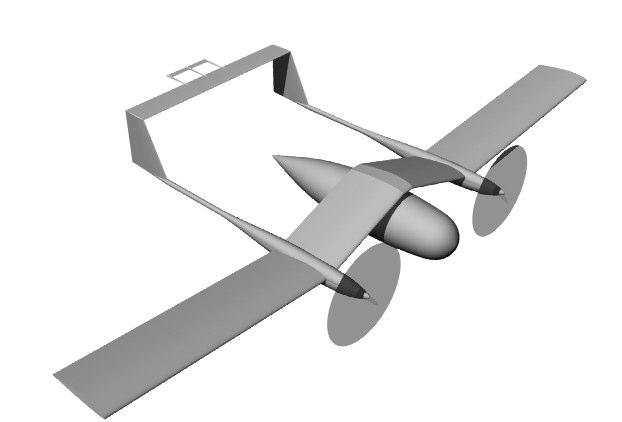 To date only the baseline model (Figure 3) has been flight-tested. A second identical airframe was constructed for wind tunnel testing purposes.