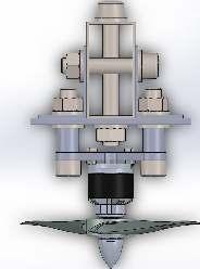 67 1.43 1.25 1.11 1 0.91 Table 3: Relations D1 D 2 available in the main beam It is also necessary to design the connection propeller-motor-beam.