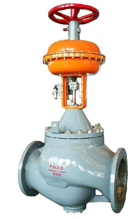 Product 3: Large Sized Pressure Balanced Cage Type Control valve Size: 14'', 16'',