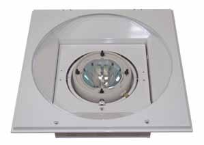 INSTALLATION CLEARANCES To prevent damage to the light fixture the following minimum clearances must be maintained: 1. Centers of adjacent (two or more) fixtures: 3 feet 2.
