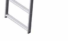 7 inches Max width of complete ladder is 540MM / 21.