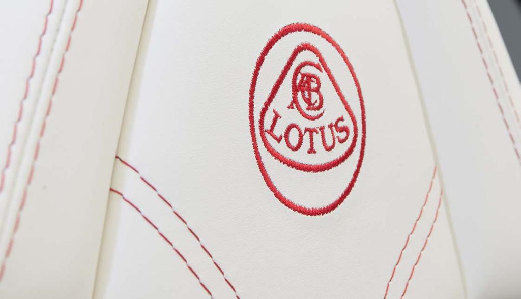 WELCOME Lotus Exclusive allows you to make your Lotus truly unique, with each vehicle carefully finished according to your individual