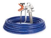 4 mm x 15 m 3300 psi RAC X 517 HandTite Guard, (1/4 in x 50 ft) (227 bar, 22.7 MPa) 0.9 m (3 ft) Whip Hose Silver Plus 9.