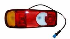 Centres) LED Rear Lamp - LH c/w No. Plate Lamp (1.5 Amp Rear Connector) 400 x 160 x 89.