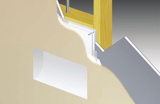 H = Overall Height W = Overall Width ➁ Use standard drywall