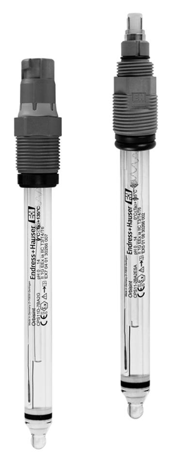 Technical Information Orbisint CPS11 and CPS11D ph electrodes, analog or with digital Memosens technology For standard applications in process and environment technology, with dirt-repellent PTFE