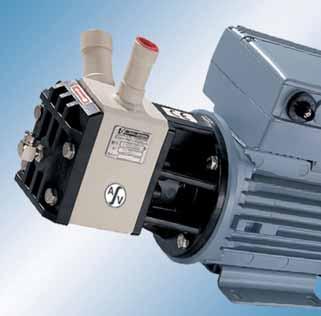 kw Unit category ASV Eccentric pumps The ASV eccentric pump series F and L made of thermoplastic are dry-running capable, self-priming (positive) displacement pumps of horizontal design, also