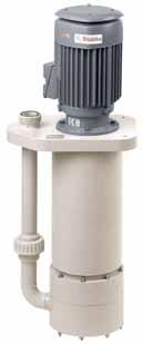 ASV Thermoplastic close coupled sump pumps, type series ETLB-X ASV Thermoplastic close coupled sump pumps, magnetically coupled, type series ETMB Vertical multi-stage sump pump, dry running capable