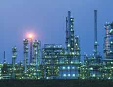 We make products for three different industrial sectors Chemical industry The chemical industry places the