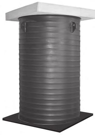 JUNG PUMPEN PKS-D 1500 POLY-SUMP FOR SUBMERSIBLE SEWAGE PUMPS APPLICATION The buoyancy-proof poly-sump which is suitable for traffic (up to class D) is used principally in the industrial and