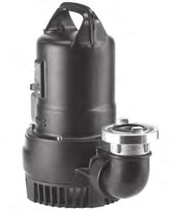 The standard fixed coupling makes a quick connection of the pressure tube possible. This range of pumps is exclusively suitable for portable use.
