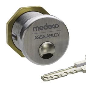 Medeco Logic 33 Medeco Logic Rim and Mortise Cylinders A simple replacement of rim or mortise cylinders with classic logic cylinders provides audit and scheduling along with expiration of credentials
