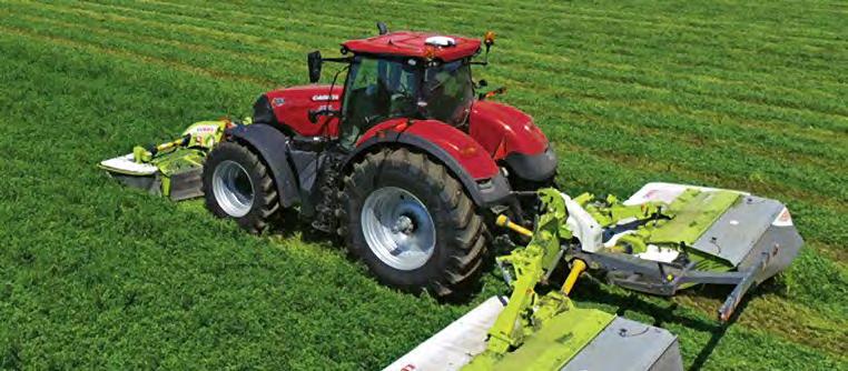 Up to 58 gpm hydraulic flow and up to 5 remote valves give you the capability to run planters and seeders. Plus, AFS AccuGuide autoguidance maintains straight, repeatable rows.