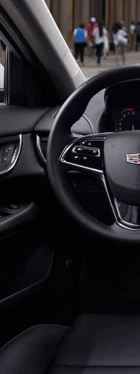 6L engines are equipped with Cadillac s Auto Stop/Start technology for fine-tuned efficiency. 1. Cadillac CUE functionality varies by model.