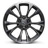 2 Size: 17" x 8" front and rear 18" POLISHED FORGED ALLOY Available on Luxury and Premium Performance.