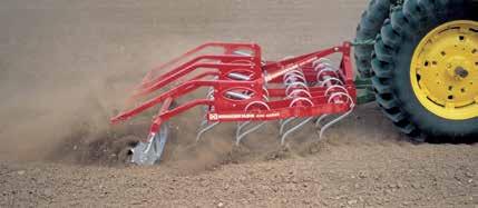 Field Cultivator 800 series Kongskilde has for many years been well known as a manufacture of S tine cultivators designed to prepare a quality seedbed and provide for higher yields.