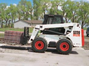 Power Player The Bobcat S220 delivers plenty of power