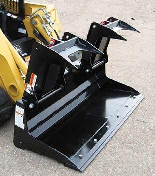 Skid Steer Low Profile Scrap Bucket The LPSB-series of Scrap Buckets provides material handling for moving rocks, dirt, brush, demolition debris or other hard to handle materials on construction