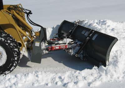 Skid Steer Snow Blades Snow blades from SitePro are ideal for residential or commercial snow removal, they help meet two of the contractors biggest demands, fast and easy snow removal.