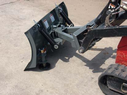 4 3/8 x 6 / 9.525 x 152.4 Mount Universal Mini Skid Bobcat MT / Gehl* Weight (lbs/kg) 280 / 127 280 / 127 Product No. 360245 360260 * Note: Also for Bobcat S-70 & Gehl 1640 small cab type units.