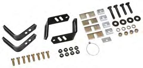 You must order either a custom bracket kit OR the 31563 4-Bolt Universal Install Kit for 31323.