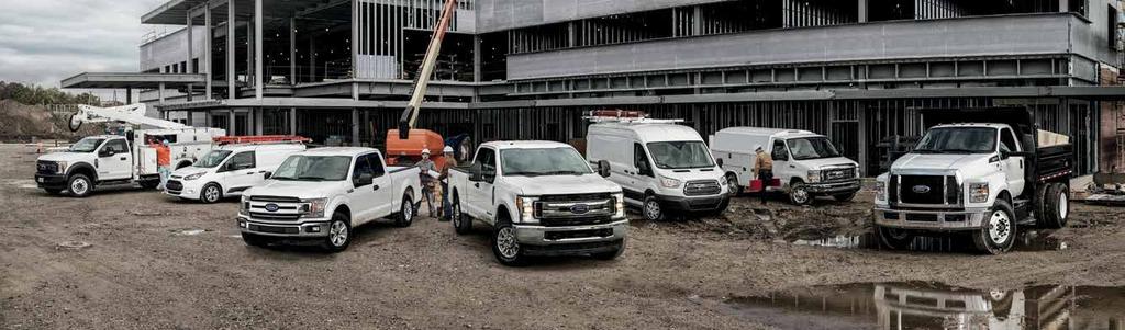 READY TO WORK? JUST FOLLOW THE LEADER. Ford. America s best-selling commercial vehicles for 32 straight years.